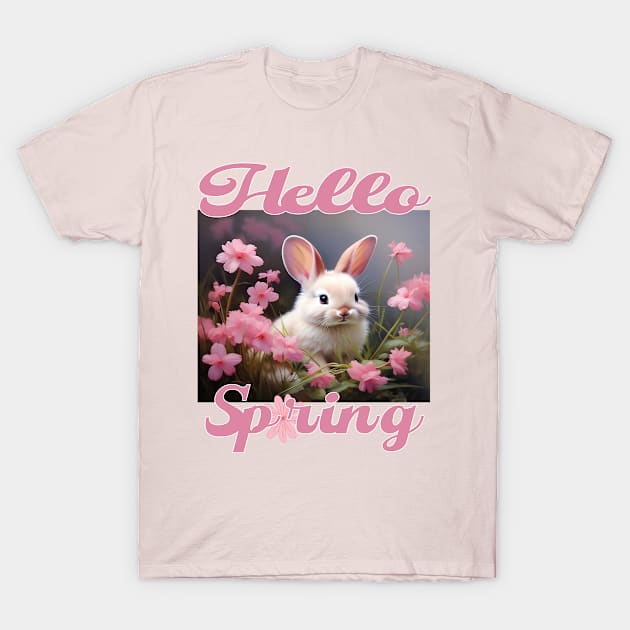 Hello Spring T-Shirt by EunsooLee